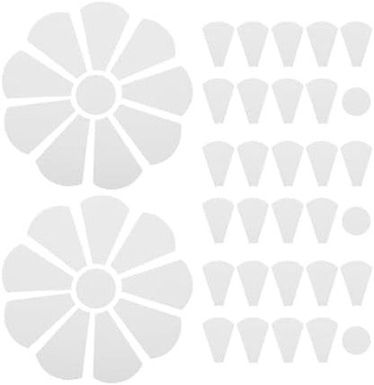 Vaguelly 5 Sets Handcrafted Paper Flower Puzzle Templates for Kids Adults by Vaguelly