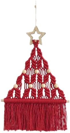 Christmas Tree Macrame DIY Kit Boho Style Handmade DIY Kit Decor Ornament by Naysku