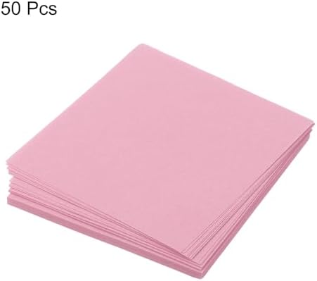 MECCANIXITY 50 Sheet Origami Paper Double Sided Pink 2.5x2.5 Inch Square Sheet for Art Craft Project, Beginners, Gift Decoration - Image 3