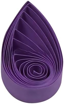 ODETOJOY Pestal Lilac Tone Quilling Paper Strips 3mm Purple Quilling Strips for Crafts Single Color Origami Paper Strips 0.12inch Paper Filigree Strips (Purple No.02) by ODETOJOY