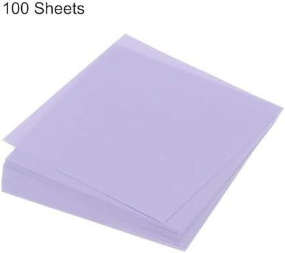 MECCANIXITY 100 Sheet Origami Paper Double Sided Light Purple 5.5x5.5 Inch Square Sheet for Art Craft Project, Beginners, Gifts Decor - Image 3