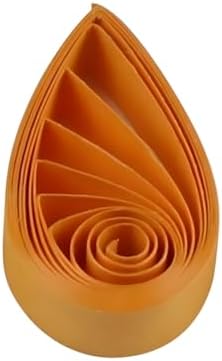Quilling Strips 5mm Melon Paper Quilling Set Solid Color Star Origami Paper DIY Hand Crafts Single Color Quilling Paper Filigee Strips Paleorange by ODETOJOY