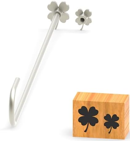 Branding Iron for Wood, Leather Branding Stamp 2Pcs Set (078#) by PKPKAUT