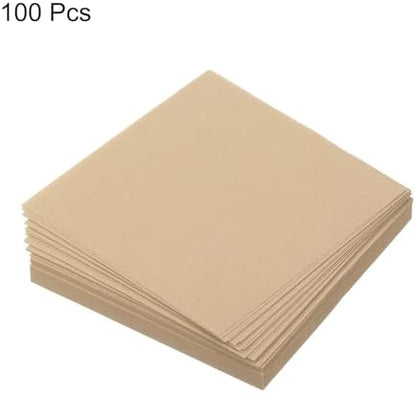 MECCANIXITY 100 Sheet Origami Paper Double Sided Khaki 2.5x2.5 Inch Square Sheet for Art Craft Project, Beginners, Gift Decoration - Image 3