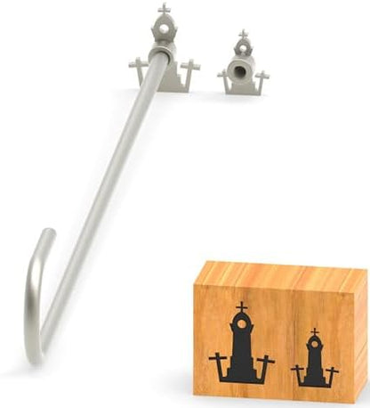 Branding Iron for Wood, Leather Branding Stamp 2Pcs Set (092#) by PKPKAUT
