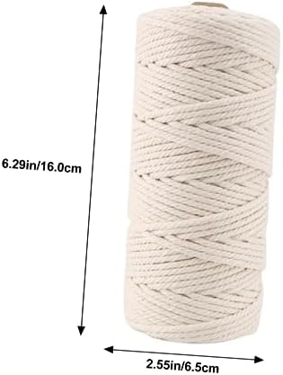 Unomor Macrame Cord Kit DIY Macrame Wall Hanging Tapestry Kit for Adults Beginners - Image 2