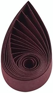 ODETOJOY Pestal Pink Tone Quilling Paper Strips 3mm Quilling Strips for Crafts Single Color Origami Paper Strips 0.12inch Paper Filigree Strips (Burgundy Wine Red No.21) by ODETOJOY