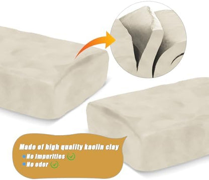 4.4lbs Air Dry Clay with Sculpting Tools - Image 4