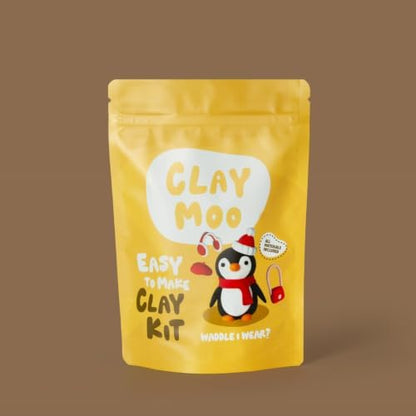 Penguin Clay Kit – Air Dry Foam Clay Craft for Adults & Teens - Image 3
