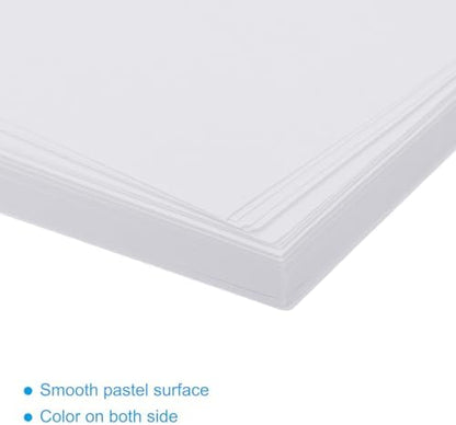 MECCANIXITY 100 Sheet Origami Paper Double Sided White 2x2 Inch Square Sheet for Art Craft Project, Beginners, Gifts Decor - Image 4