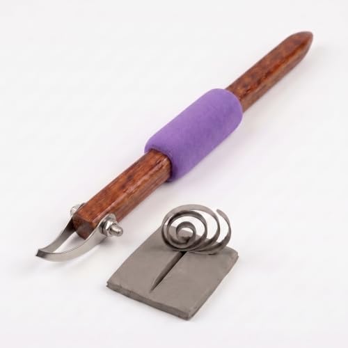 Pottery Crisp Lines Tools, 304 Steel V-Tip Sgraffito & Clay Tool Set by Unknown