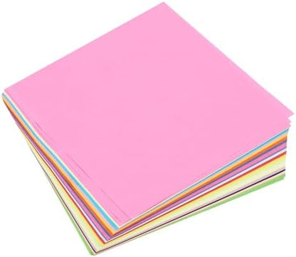 MECCANIXITY 100 Sheet Origami Paper Double Sided 20 Colors 7.9 x 7.9 Inch Square Sheet for Art Craft Project, Beginners, Gifts Decor by MECCANIXITY
