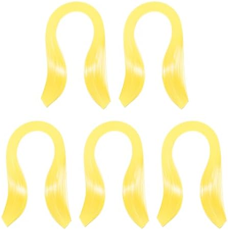 PATIKIL Quilling Strips Paper 600pcs 5mm 39cm Origami Paper Quilling Kits for Art DIY Craft Christmas, Lemon Yellow by PATIKIL