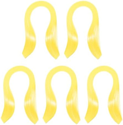 PATIKIL Quilling Strips Paper 600pcs 5mm 39cm Origami Paper Quilling Kits for Art DIY Craft Christmas, Lemon Yellow by PATIKIL