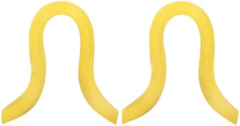 PATIKIL 240pcs Quilling Strips Paper, 3mm x 39cm Origami Paper Quilling Kits for Adults Beginner Art DIY Craft Christmas, Ginger Yellow by PATIKIL