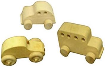 Woodcraft Project Paper Plan To Build 24 Cars And Trucks - Material Not Included by WOODCRAFT