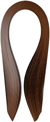 ODETOJOY Quilling Strips 5mm Brown Paper Quilling Set Strips Solid Color Origami Paper DIY Hand Crafts Quilling Paper Strips Brown by ODETOJOY