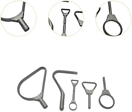 Sclmgo 5 Pieces Clay Sculpting Tools, Tungsten Steel Shaping Pottery Trimming Tools for Carving, Scraping and Creating Textures for Beginners, Adults, Students - Image 2