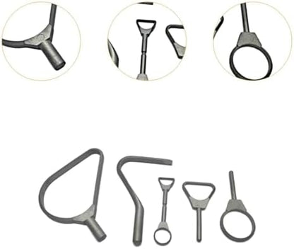 Sclmgo 5 Pieces Clay Sculpting Tools, Tungsten Steel Shaping Pottery Trimming Tools for Carving, Scraping and Creating Textures for Beginners, Adults, Students - Image 2