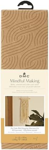 DMC Tranquil Wall Hanging Mindful Making – Macramé Kit by DMC