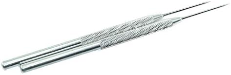 Tegg Clay Needle Tool 2PCS Stainless Steel Professional Pin Needle Detail Tool for Ceramic Polymer Clay Sculpture - Image 2