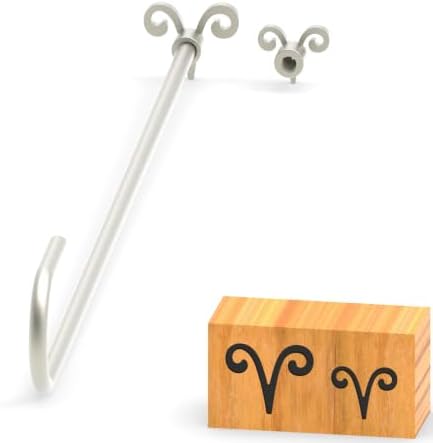 Branding Iron for Wood, Leather Branding Stamp 2Pcs Set (163#) by PKPKAUT