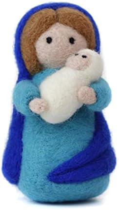 Feltsky Nativity Felting Kits for Adults Including Everything to Make - Craft Kits - Needle Felting Kits for Beginners - Height 4 inch - Image 2