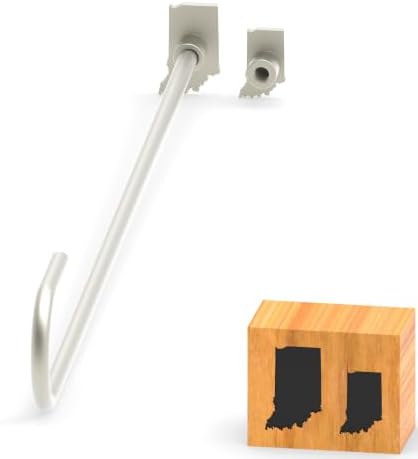 Branding Iron for Wood, Leather Branding Stamp 2Pcs Set (187#) by PKPKAUT