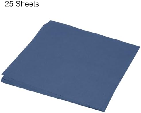 MECCANIXITY 25 Sheet Origami Paper Double Sided Navy Blue 10x10 Inch Square Sheet for Art Craft Project, Beginners, Gifts Decor - Image 3