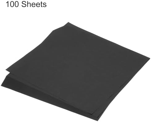 MECCANIXITY 100 Sheet Origami Paper Double Sided Black 10x10 Inch Square Sheet for Art Craft Project, Beginners, Gifts Decor - Image 3