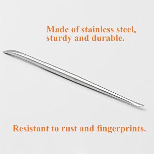 1 PCS Polymer Clay Needle Tools, Stainless Steel Scoring Sculpting Modeling Carving Tools for Feather Wire Texture Model Air Dry Clay Ceramic & Pottery Art Tool Supplies/5.9x0.22Inch/Silver - Image 6