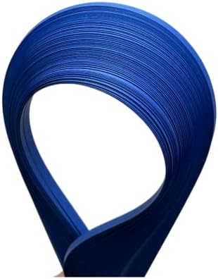 Quilling Strips 5mm Paper Quilling Set Solid Color Star Origami Paper DIY Hand Crafts Single Color Quilling Paper Filigee Strips Royal Blue - Image 2