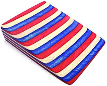 Pen Kit Mall - 3 pack Spectraply .75 x .75 x .5.25 Wood Turners Pen Blanks Vibrant Colors Colored Dyed Birch (101 Americana) - Image 2