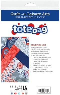 LEISURE ARTS Tote Bag Quilting Pattern Book - Quilting Guide with Step-by-Step Patterns, Quilting Techniques, Design Ideas, and Quilt Projects for Beginners & Experienced Quilters - Image 6