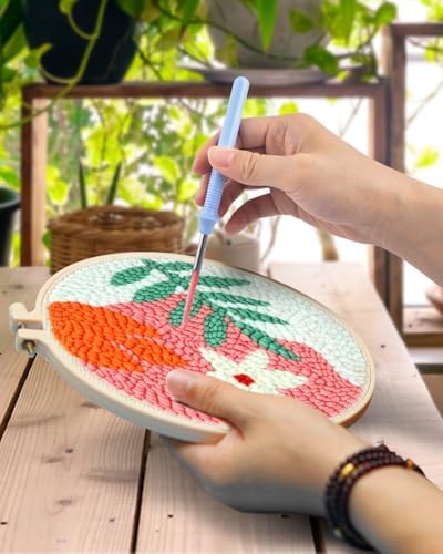 TINDTOP Punch Needle Kits, Punch Embroidery Kits for Adults - Image 4