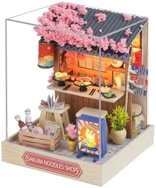 Miniature Wizardi mini House Building kit - Sakura Noodles Shop. - Image 6