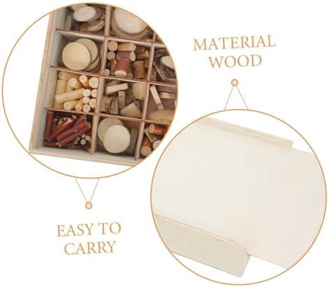 ARTIBETTER Wooden Craft Kits for Adults with Natural and Semicircular Wood Slices Unfinished DIY Wooden Craft Decoration Pieces for Ornament Making - Image 3