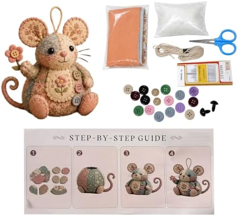 DNKZWUPUP Patchwork DIY Kit Series for Beginner Sewing Craft Kit Home Decor by Unknown