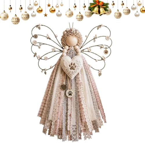 Angel Fabric Hanging DIY Kit, Macrame Angel Wall Hanging Craft Set (#07) by Unknown