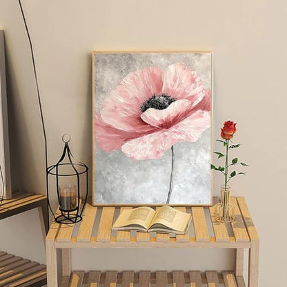 Nancency DIY Paint by Number for Adults,Painting Kits for Adult,Color by Numbers,Paint by Number Canvas Crafts Watercolor for Beginner Room Decor (flower2) - Image 7