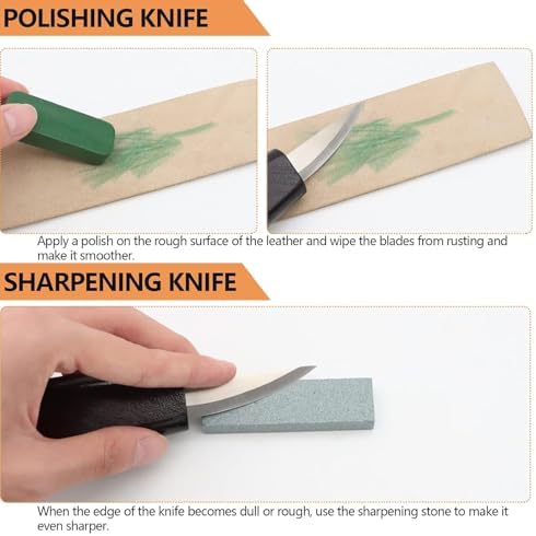 VIBRATITE Deluxe Wood Carving Kit, 15 PCS Wood Carving Tools for Beginners - Image 4