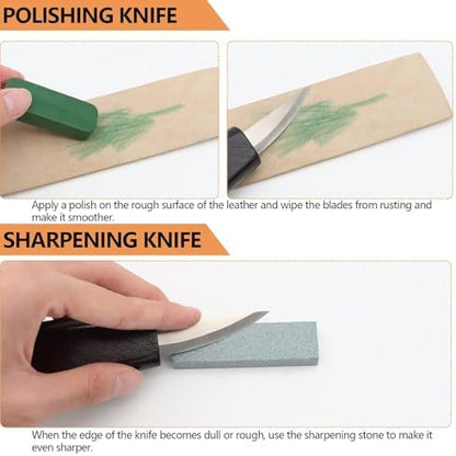 VIBRATITE Deluxe Wood Carving Kit, 15 PCS Wood Carving Tools for Beginners - Image 4