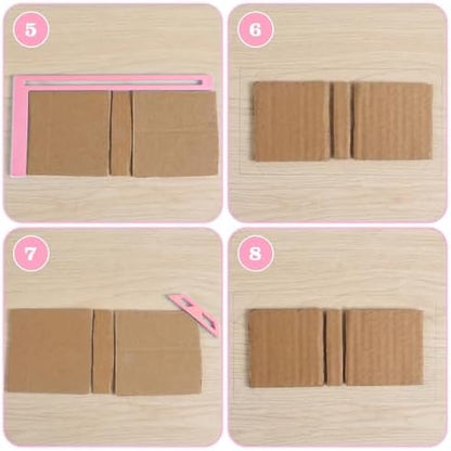 6 Pcs Bookbinding Easy Scrapbooking Tool for Starter - Image 5