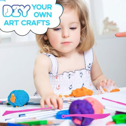 MuseLuxe Air Dry Clay - 32 Colors Modeling Clay Kit with 3 Sculpting Tools - Image 6