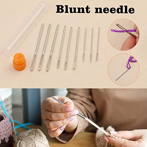 IMZAY 54 Pcs Crochet Hooks Set 0.6–6.5mm Ergonomic Crochet Needles Set - Image 5