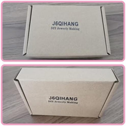 J6QIHANG 90pcs Pendant Trays Kit for DIY Jewelry Craft Making - Image 7