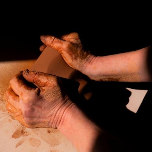 Deouss 20 lbs Low Fire Pottery Clay - Terra Cotta, Cone 06. Earthware Potters Throwing Clay.Ideal for Wheel Throwing,Hand Building,Firing and More,Pottery Clay for Sculpting,Beginners and Advance - Image 4