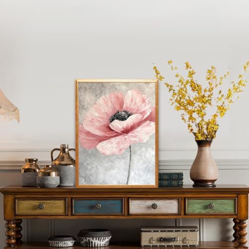 Nancency DIY Paint by Number for Adults,Painting Kits for Adult,Color by Numbers,Paint by Number Canvas Crafts Watercolor for Beginner Room Decor (flower2) - Image 2