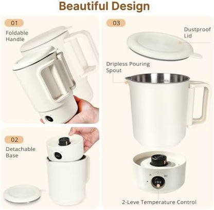 Electric Wax Melting Pot for Candle Making with Pour Spout for Beginners - Image 2