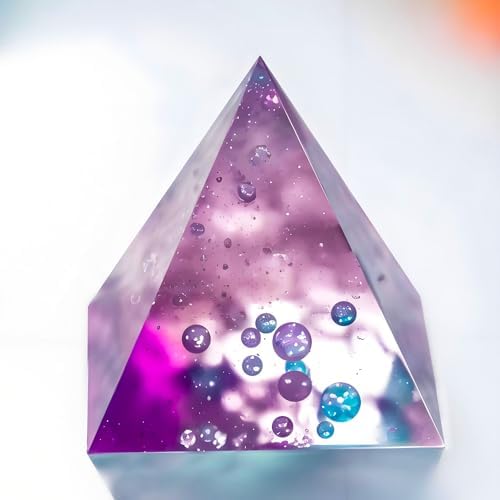 Pyramid Resin Molds Silicone,5"-7.4" 3 Pcs Inner Molds and 1 Plastic Frame - Image 4